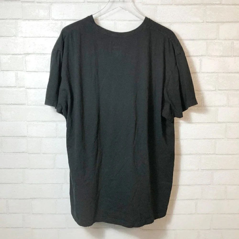 Polo Ralph Lauren Classic Fit Men's Black T-Shirt‎ Bottom Red Pony Logo Size 2XL